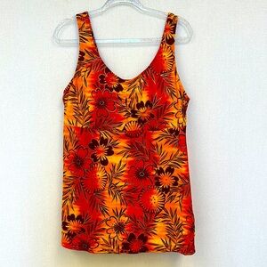 Islander Tropical Swimsuit • Sz 22W